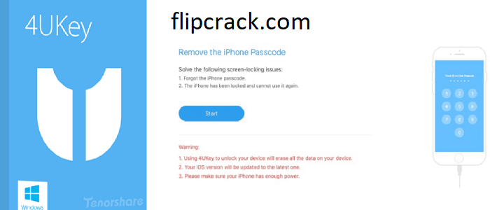 Tenorshare 4uKey Crack Download + Keygen